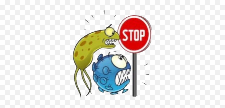Cre8health - Germs Cartoon Emoji,Emotion D660
