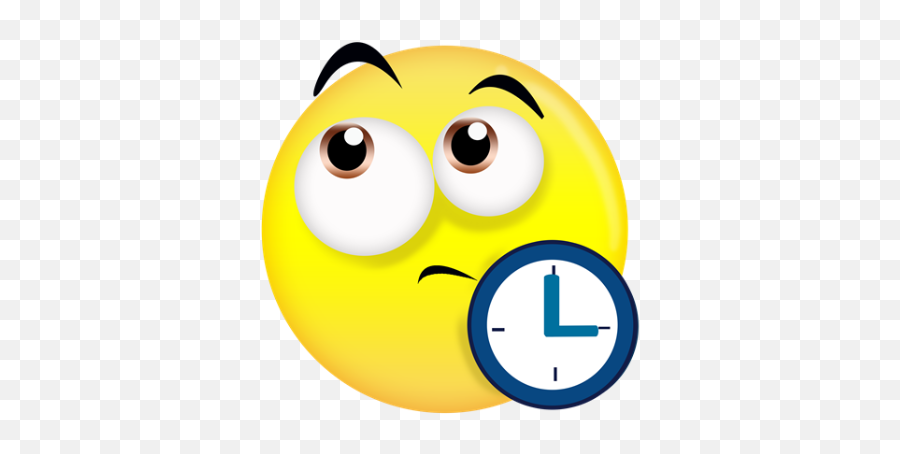 Waiting Emoji Transparent Png Image - Waiting Emoji Transparent,Waiting Emoji