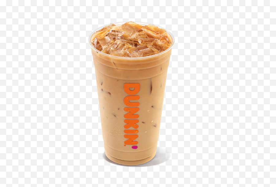 Iced Coffee - Dunkin Coffee Emoji,Dunkin Donuts Pumpkin Coffee Emoticons