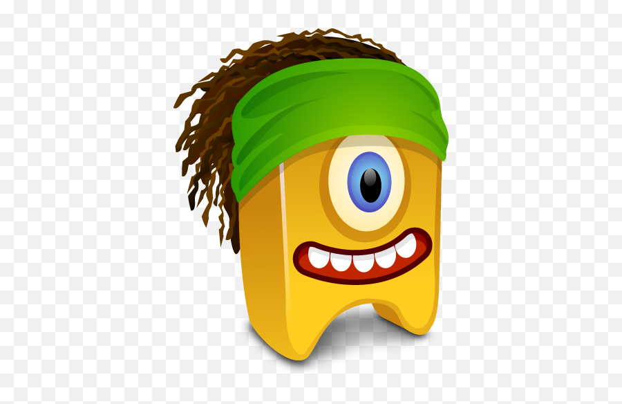 Small Oneeyed Monster Beast Free Emoji,Dread Emoticon