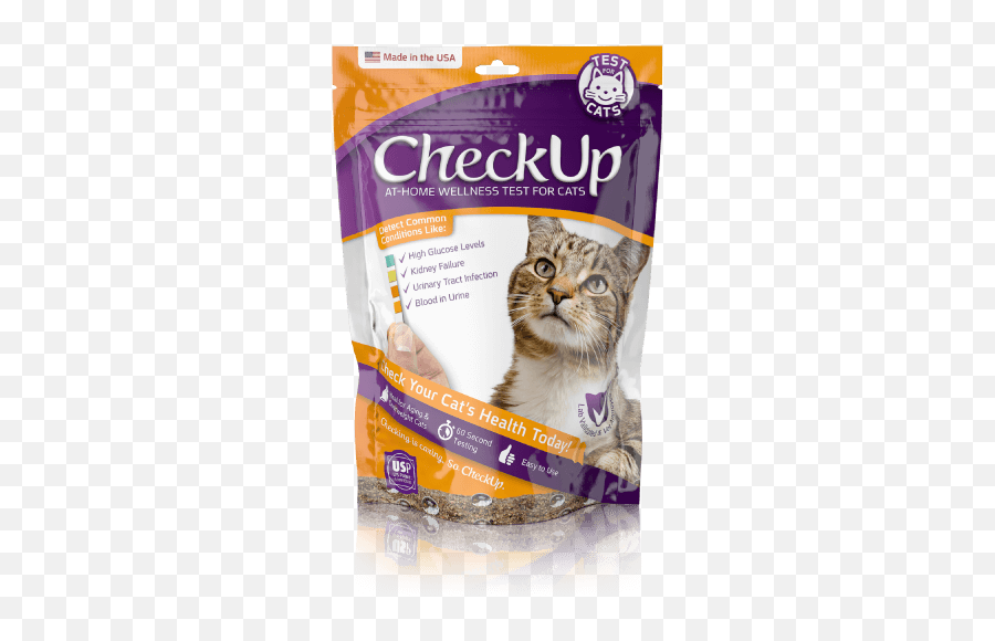 Check Up For Cats - Checkup At Home Wellness Test For Cats Emoji,Cat Emoji Facebook Name