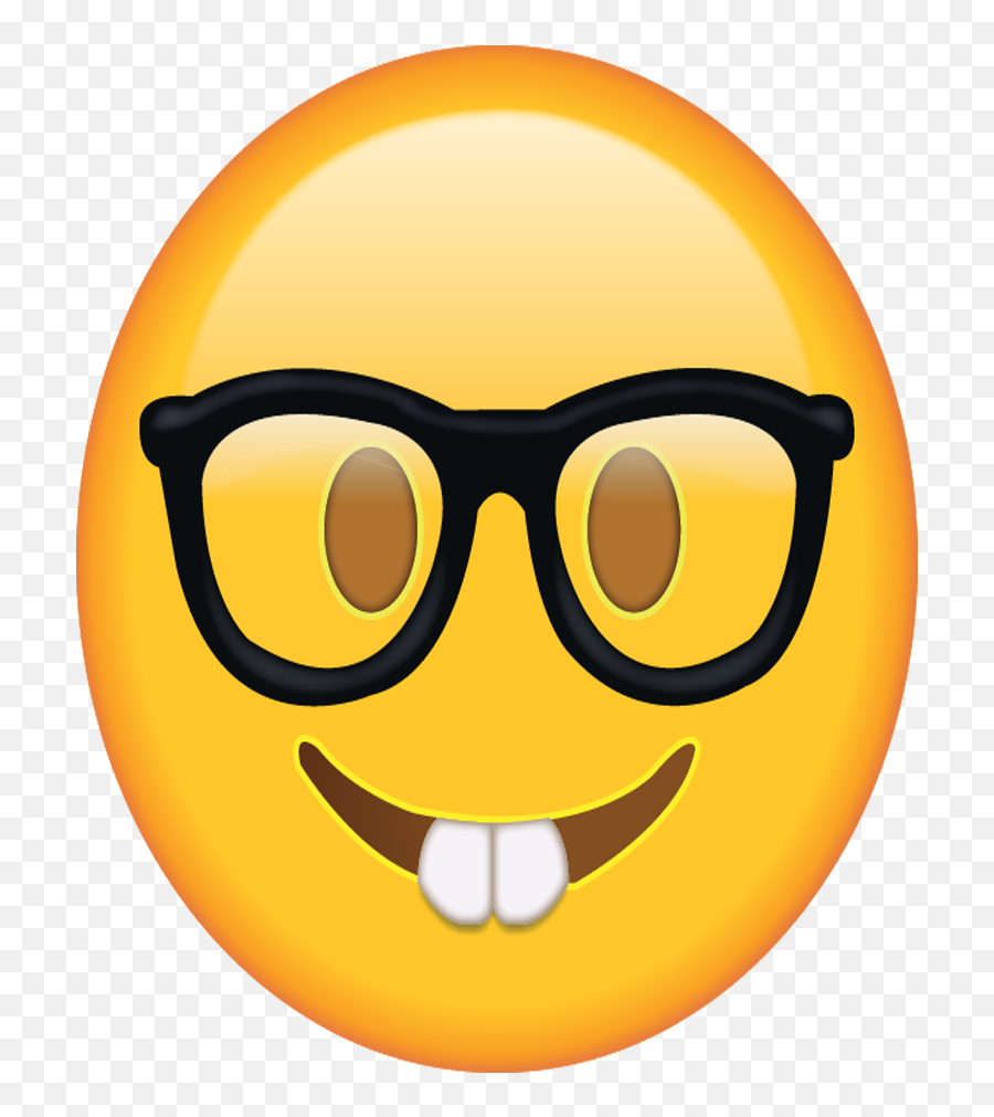 Graphing Worksheets With Glasses Emoji - Transparent Background Nerd Emoji,Snarky Emoji