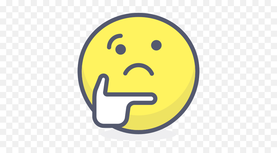 Thinking - Ícone Pensando Png Emoji,Emoji Pensando