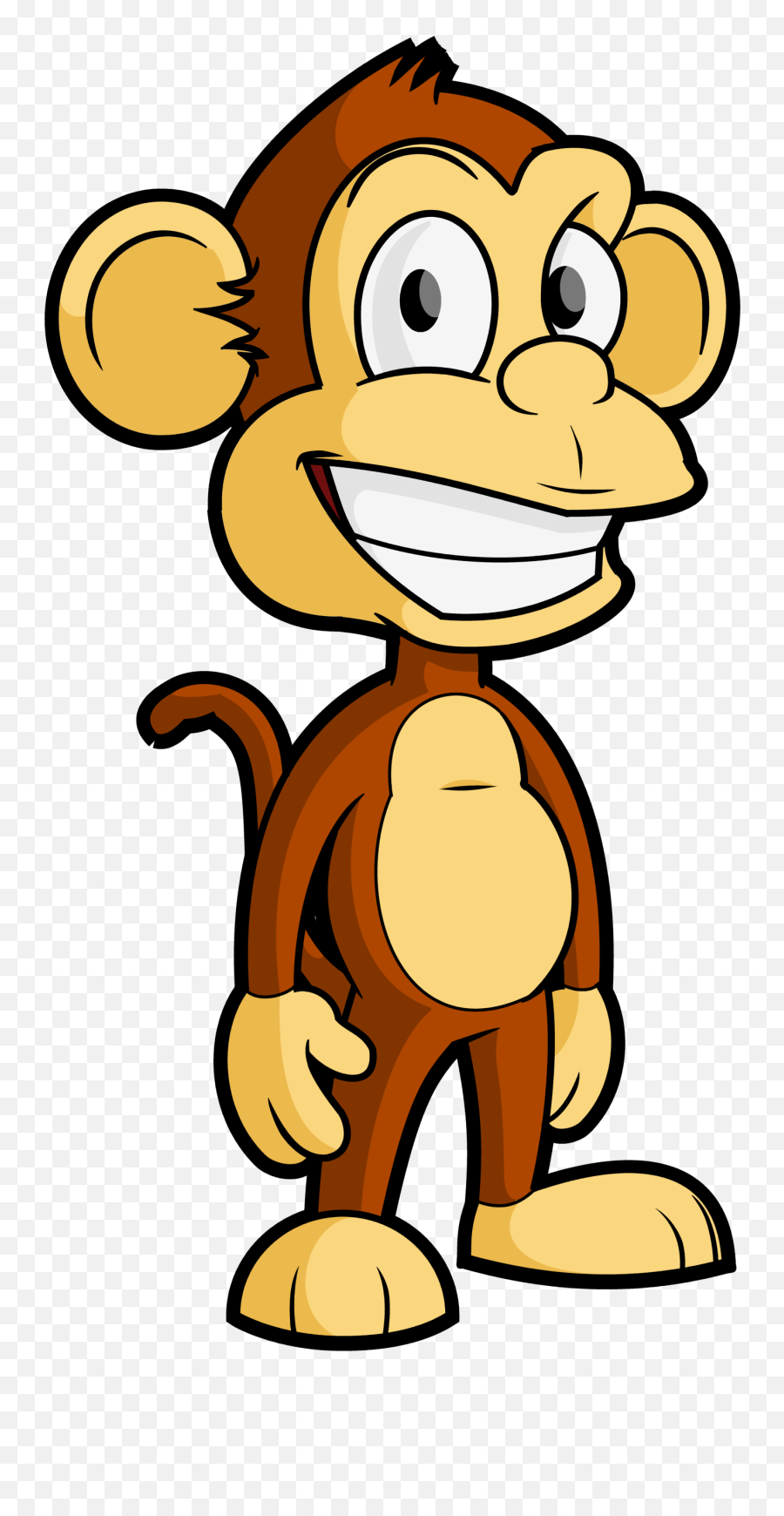Cartoon Monkey Wallpapers - Monkey Cartoon Emoji,Iphone Monkey Emoji