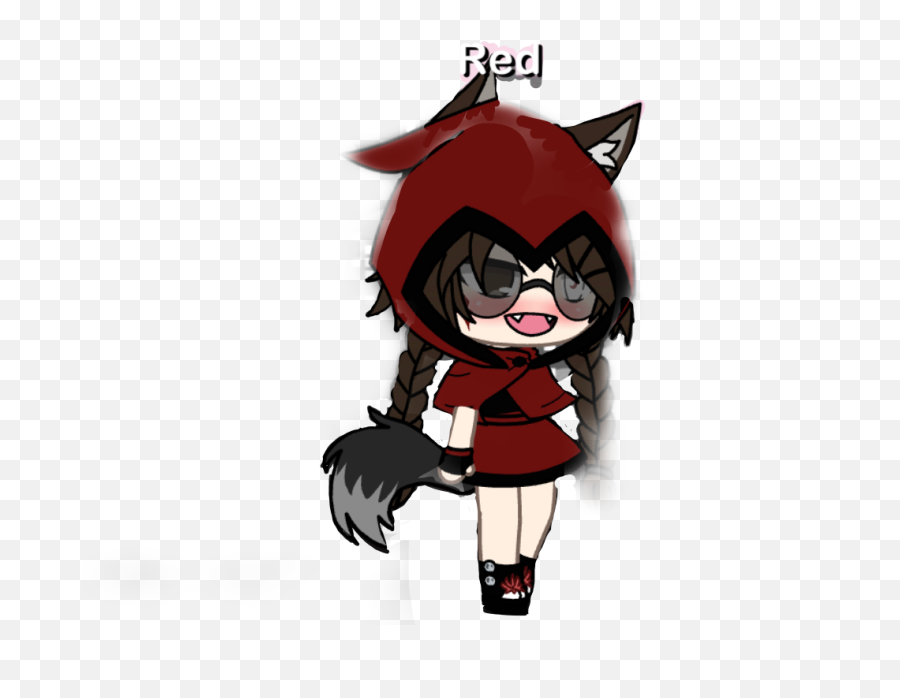 Redridinghood Wolf Werewolf Sticker - Fictional Character Emoji,Werewolf Emoji