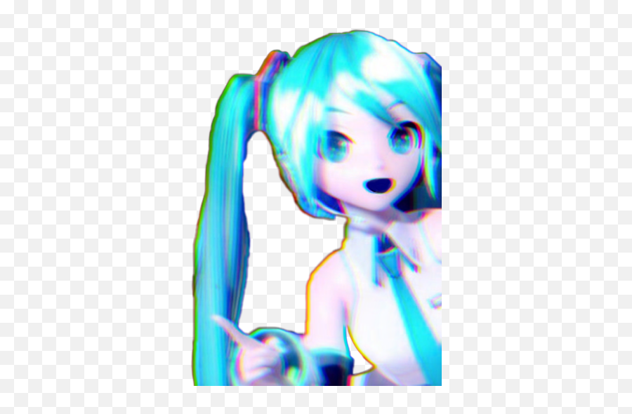 The Most Edited Hatsune Miku Picsart Emoji,Miku Leek Emoticons Text