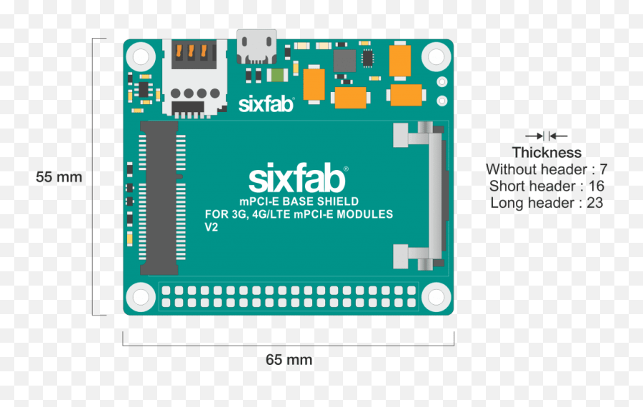 3g4g U0026 Lte Base Shield For Raspberry Pi - Sixfab Emoji,Sending Emojis With A Gsm Shield