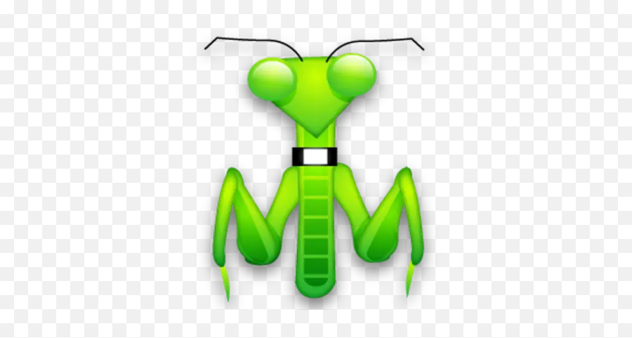 Emoji,Praying Mantis Emoticon