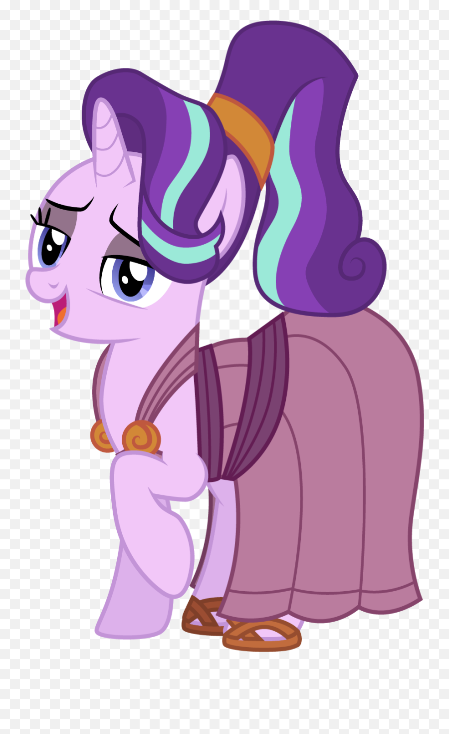 Hercules Clipart Clothes On - Mlp Gala Dresses Starlight Starlight Glimmer Mlp In Dress Emoji,100 Emoji Clothes