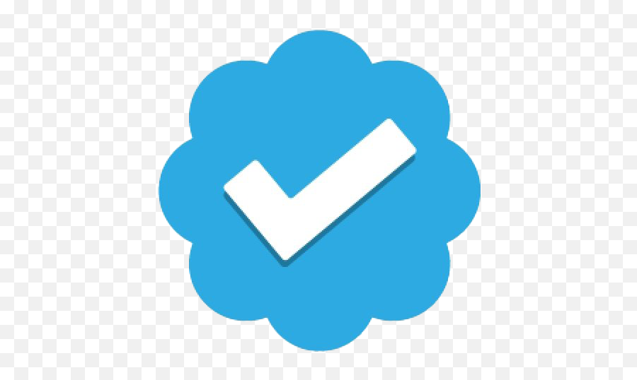Twitter Verified Badge Png Image Png Mart Emoji,Blue Heart Emoji Twitter