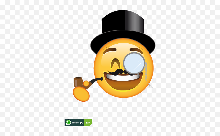 Fröhliches Emoji Mit Gelbem Gesicht Und Grinsenden Clipart,Mafia Emoji