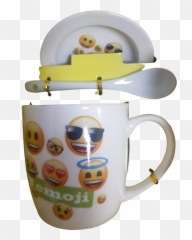 Gift Box Cup A Wallet And An Emoji Pendant - Serveware,Emoji Clothes Men