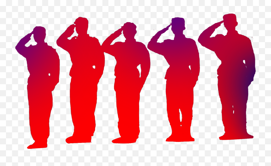 China Salute Soldier Silhouette - Soldiers Salute Png Soldiers Salute Silhouette Png Emoji,Army Emoticon