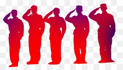 China Salute Soldier Silhouette - Soldiers Salute Png Soldiers Salute Silhouette Png Emoji,Army Emoticon