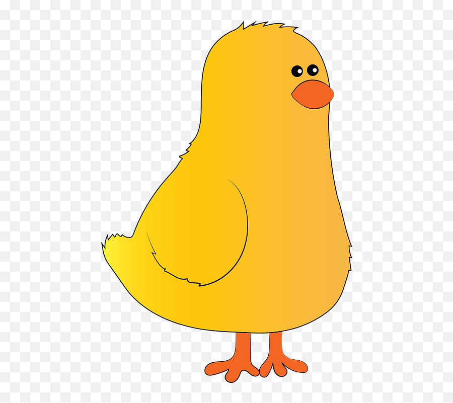 Cute Chick Bird Fluffy Farm - Animal Figure Emoji,Chicken Emotions