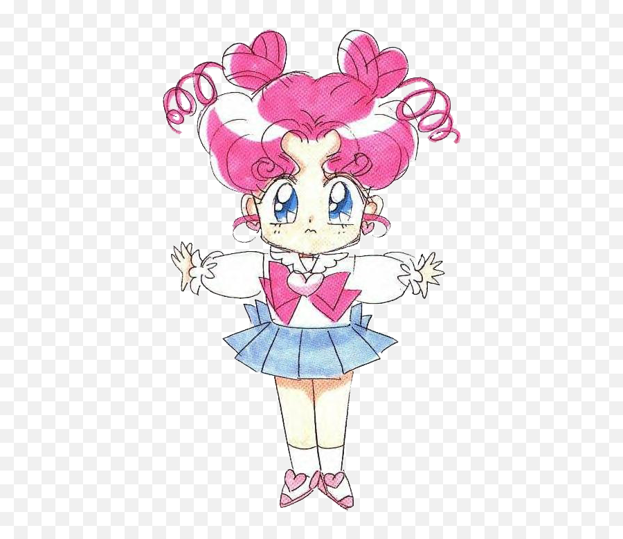 Sailor Cosmos - Sailor Chibi Chibi Moon Emoji,Chibi Emotions Chart