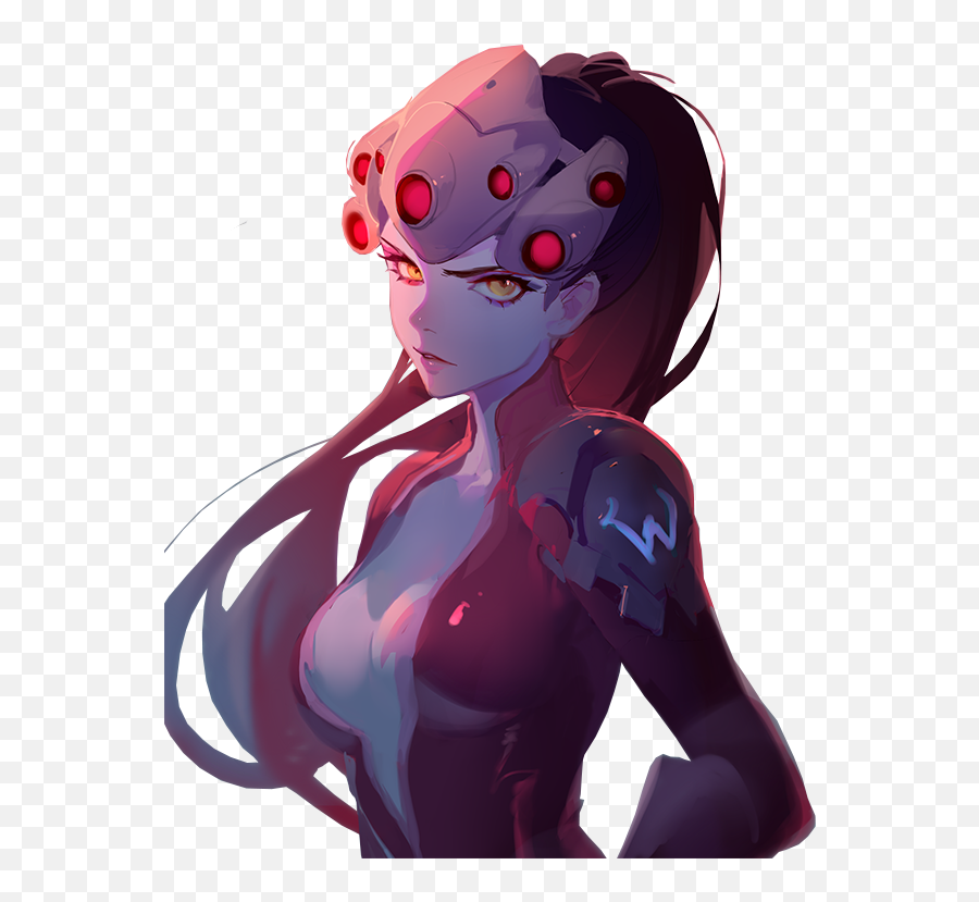 Widowmaker Overwatch Sticker - Widowmaker Fan Art Emoji,Widowmaker Emoji