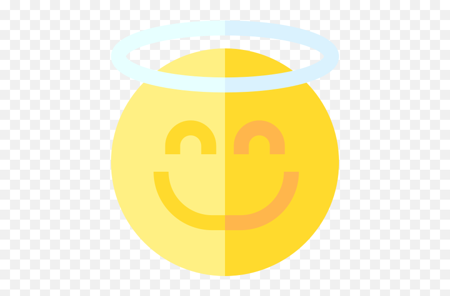 Angel - Free Smileys Icons Happy Emoji,Halo Emoji