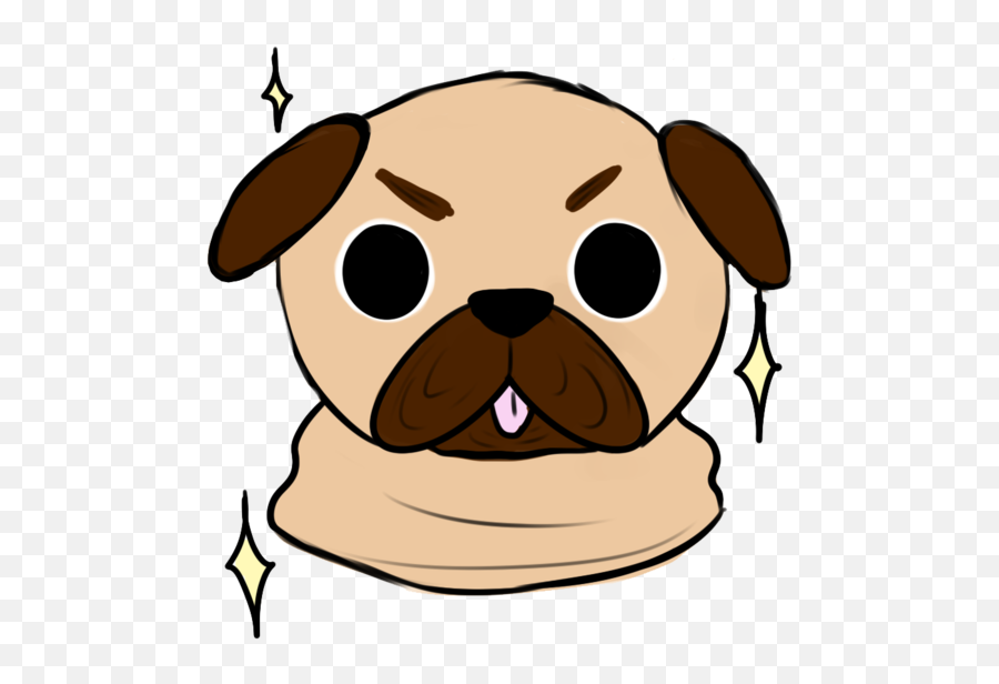 Pug Love Pugs Pug Pug Dogs - Pug Clipart Full Size Pug Emote Discord Emoji,Siberian Husky Emoji