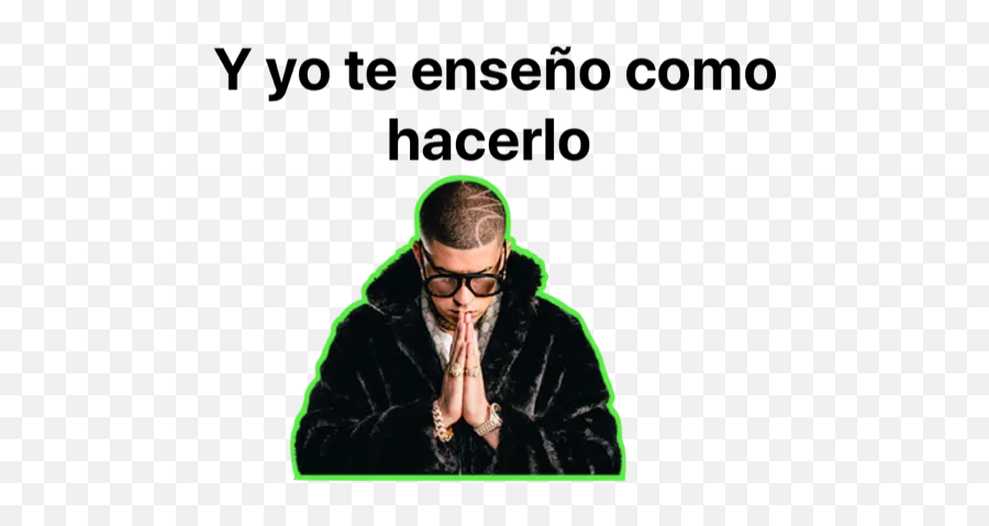 Bad Bunny Stickers For Whatsapp - Photo Caption Emoji,Emojis Como Hacerlos