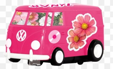 Record Runner - Portable Record Player Volkswagen Type 2 Emoji,Vw Hippie Emoji
