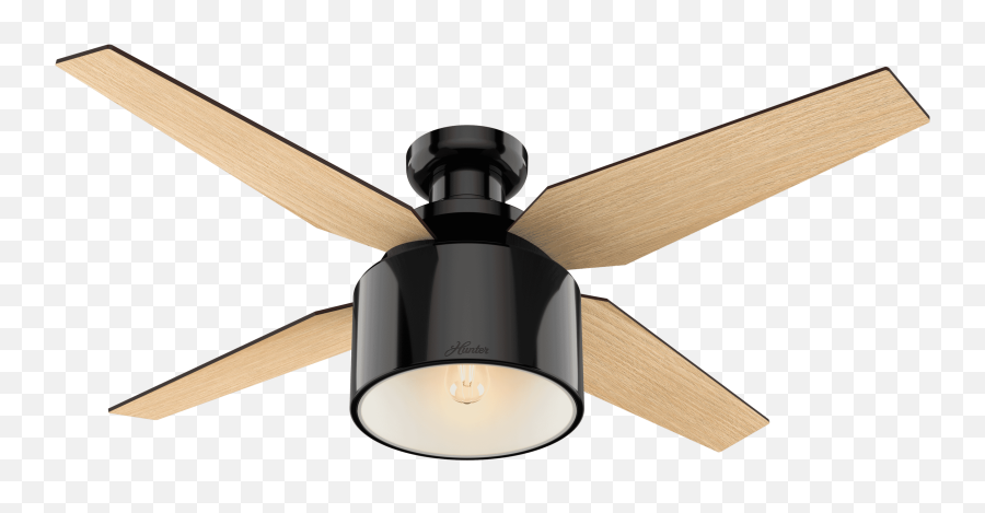 Hunter Cranbrook Indoor Flush Mount - Cranbrook Low Profile Ceiling Fan Emoji,Ceiling Fan Facebook Emoticons