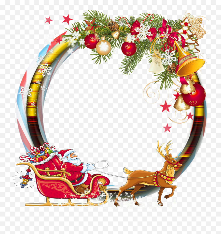 Library Of Santa House Jpg Free Png Files Clipart Art - Border Transparent Christmas Designs Emoji,Emotion Weihnachten Kostenlose