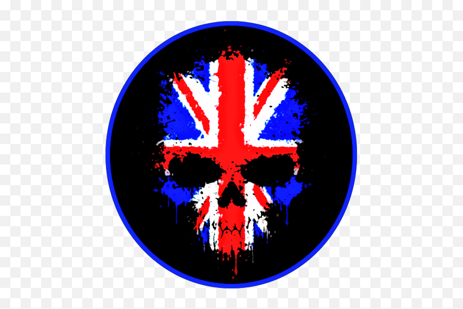 The Most Edited - Union Jack Skull Emoji,Britian Emojis