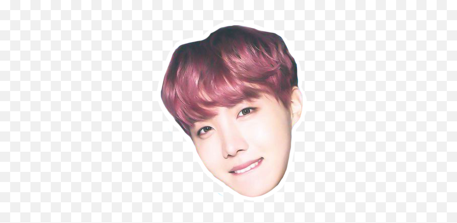 J - Bts Jhope Head Png Emoji,Emojis With Brown Hari