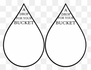 Bucket Filler Drops Template Emoji,Emotion Bucket Worksheet