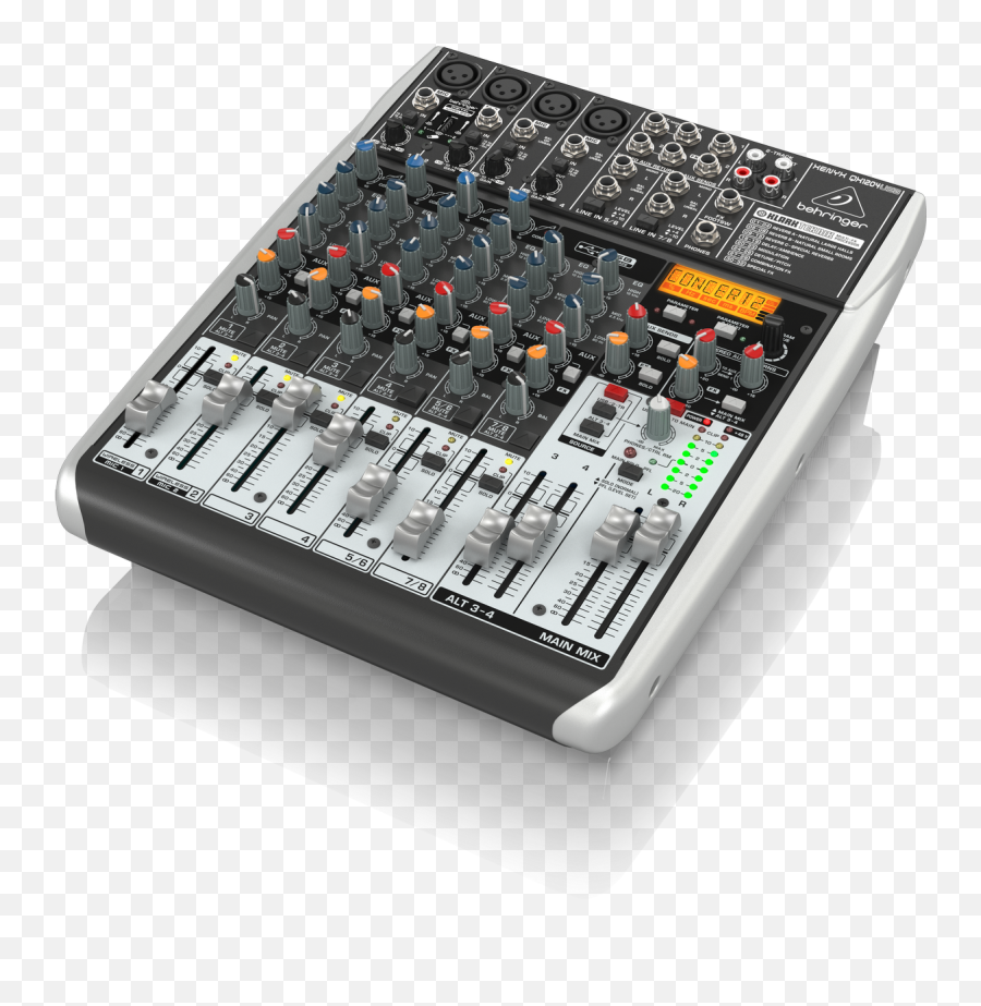 Bus Mixer With Xenyx Mic Preamps - Behringer Xenyx Qx1204usb Emoji,Emotion Av Preamp