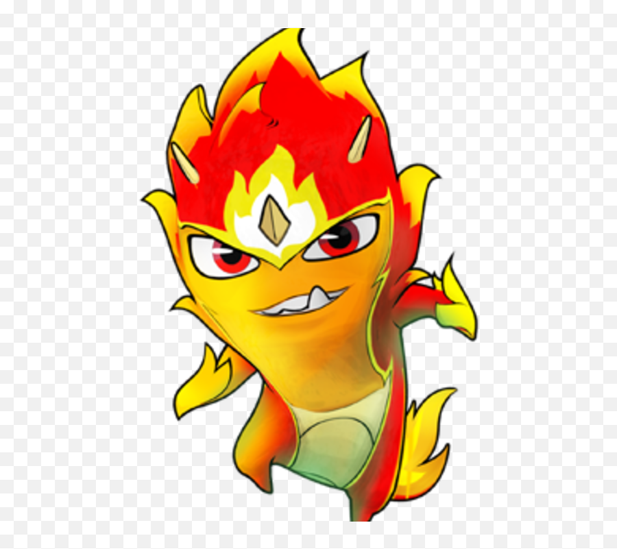 Fire Elemental Slugterra Wiki Fandom Cartoon - Fictional Character Emoji,The Emoji Movie Wiki
