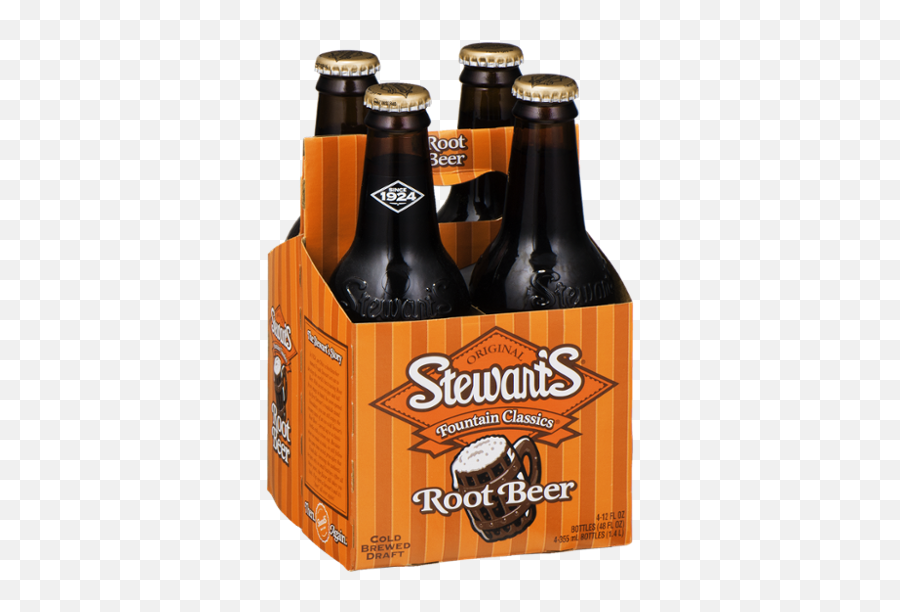 Download Stewartu0027s Root Beer 12 Fl Oz Glass Bottles 4 Pack - Root Beer Emoji,Emotions Are Not Root Beer