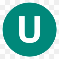 Eo Circle Teal White Letter - Dot Emoji,Emojis Start With Letter U