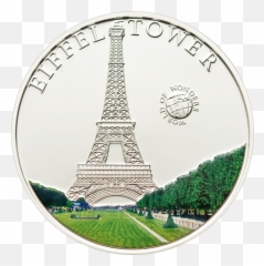 2010 Palau 25 Gr Silver Coin - Mangrove Pantai Pasir Kadilangu Emoji,Torre Eiffel En Emotion