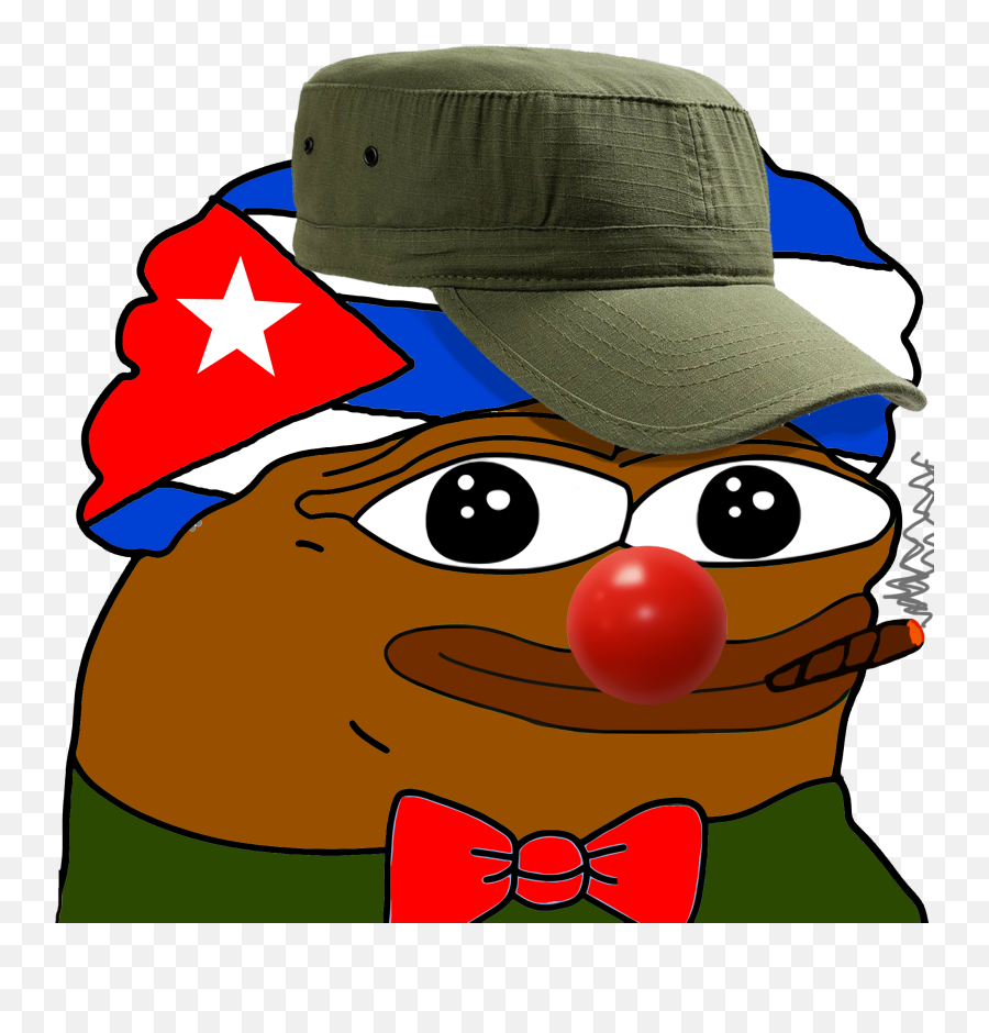 Fidel Honk Clown Pepe Honk Honk Clown World Know - Clown Pepe Emoji,Cloun Emojis