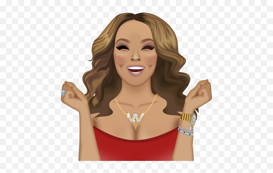 Wendy Williams Takes Tv Show Viewers - Wendy Williams Face Transparent Emoji,Emoticons Behind The Scenes