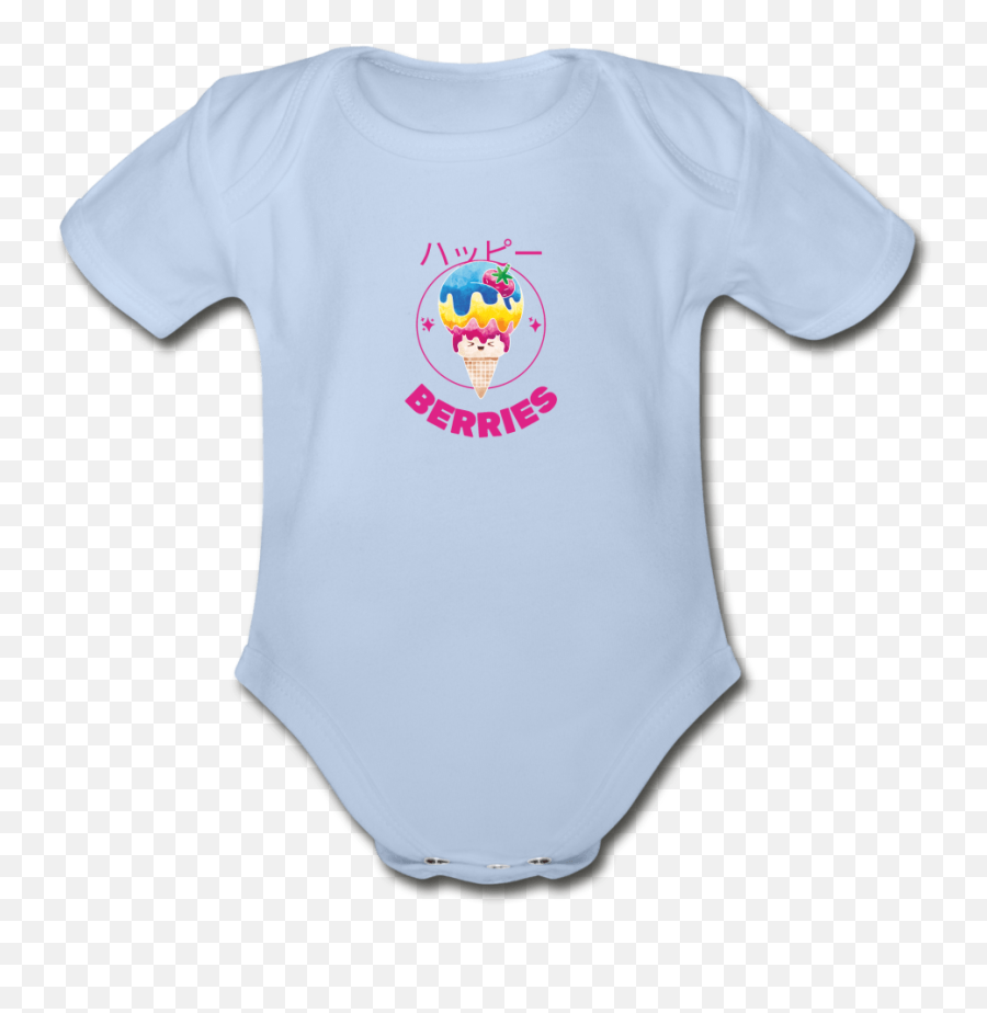 Berries Organic Baby Onesie - Fitted Clothing Company Funny Baby Onesies Emoji,Emoticon For Diapers