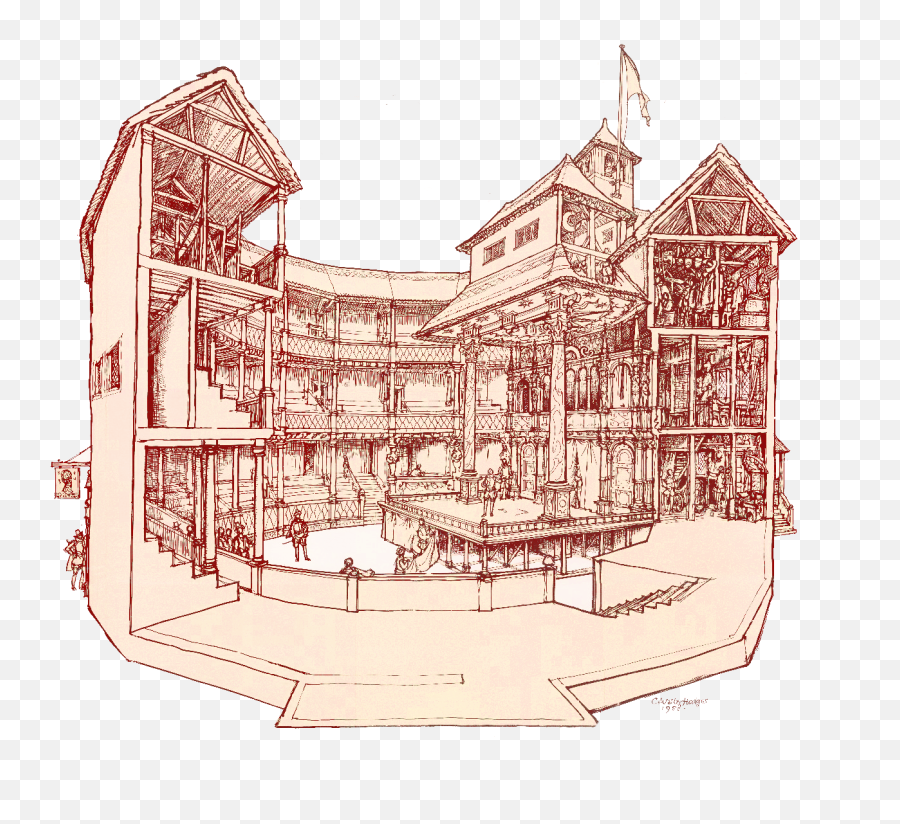 A History Of The Globe Theater - Did Shakespeare Present His Plays Emoji,Theatrde Évacuation Des Emotions