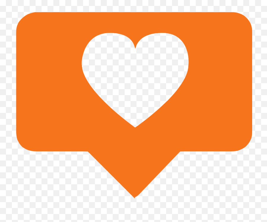 Instagram Heart Orange Png Picture - Instagram Broken Orange Heart Symbol Emoji,Orange Heart Emoji