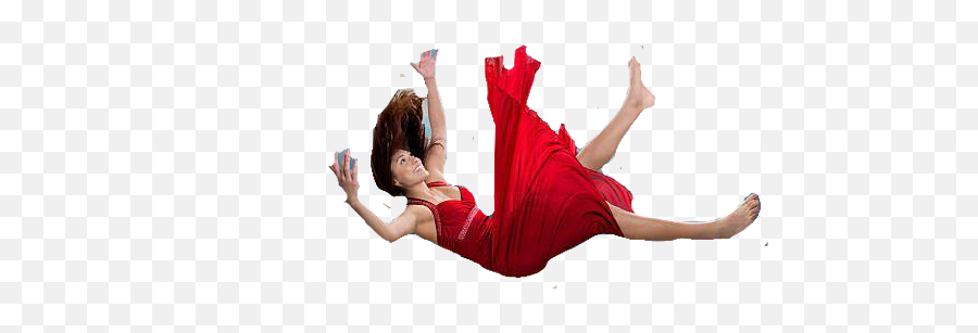 Falling Dress Red Love Sticker - Modern Dance Emoji,Red Dress Dancing Emoji