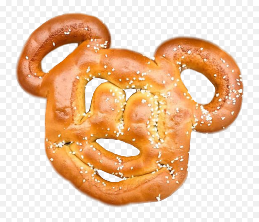 Mickeymouse Disney Pretzel Sticker - Soft Emoji,Pretzel Emoji