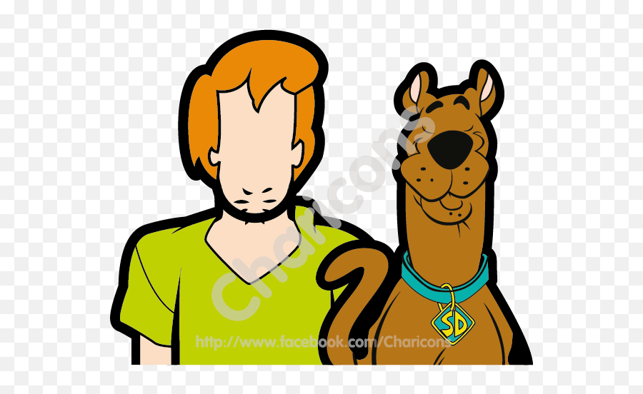 Scooby Doo Clipart Head Scooby Doo Head Transparent Free - Scooby Doo Vector Png Emoji,Scooby Doo Emoji