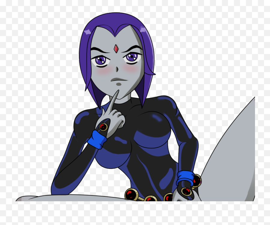 Raven From Teen Titans By Nick Wood On Dribbble Emoji,Teen Titans Raven's Emotions Colors