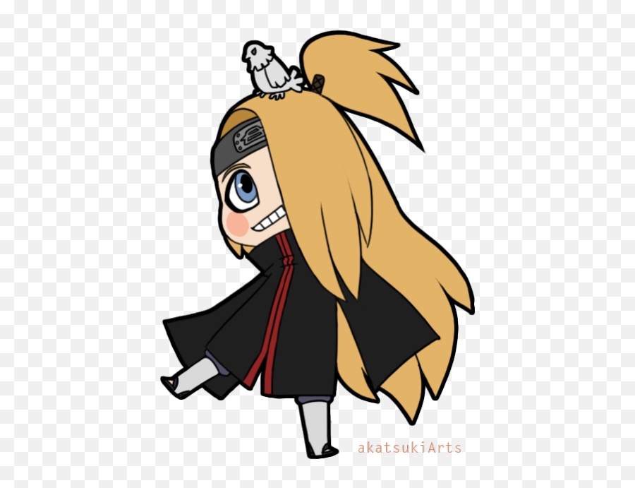 Download Gentle Gasp Itu0027s Him - Deidara Png Image With No Emoji,Gasp Emoji Transparent Background