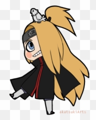 Download Gentle Gasp Itu0027s Him - Deidara Png Image With No Emoji,Gasp Emoji Transparent Background