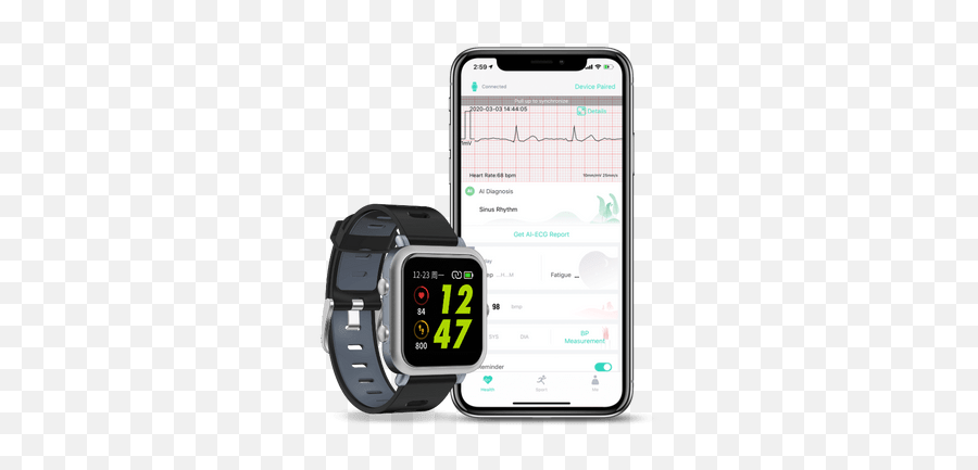 Lepu Smart Ecg Watch Measure Heart Rate U0026 Ecg Ai - Ecg Emoji,Meditate Emojiblack