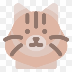 Cat - Free Animals Icons Emoji,Cat Face Emojii