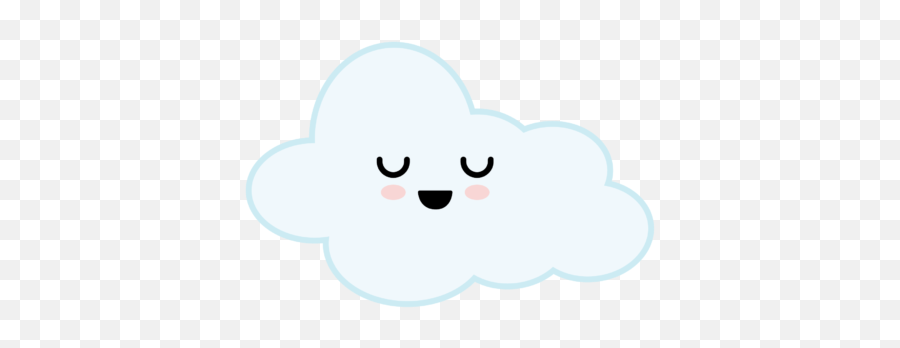 Kawaii Cloud Illustration - 019 Graphic By Emoji,Confused Anime Emoji Face Png