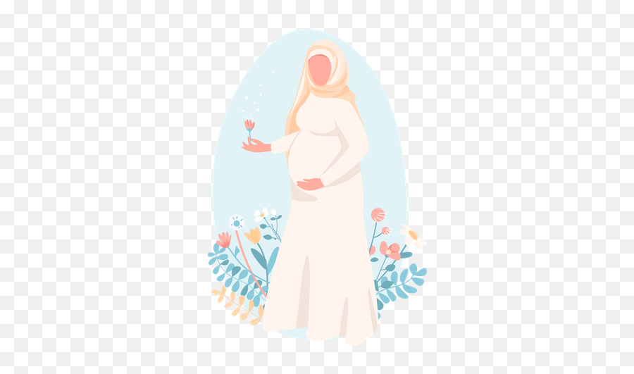 Child Bearing Illustrations Images U0026 Vectors - Royalty Free Emoji,Pregnant Muslim Emoji